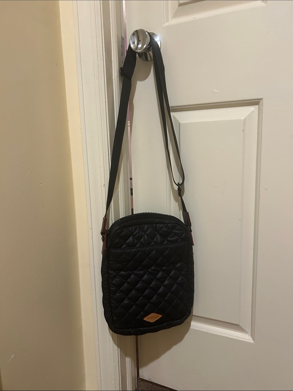 MZ Wallace Quilted Crossbody Bag - Black
Includes DUSTBAG